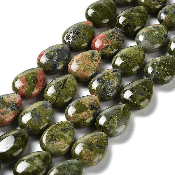 PandaHall Natural Unakite Beads Strands, Flat Teardrop, 17.5~18x13x6mm, Hole: 1.2mm, about 22pcs/strand, 15.24 inch(38.7cm) Unakite Teardrop
PandaHall Natural Unakite Beads Strands, Flat Teardrop, 17.5~18x13x6mm, Hole: 1.2mm, about 22pcs/strand, 15.24 inch(38.7cm) Unakite Teardrop