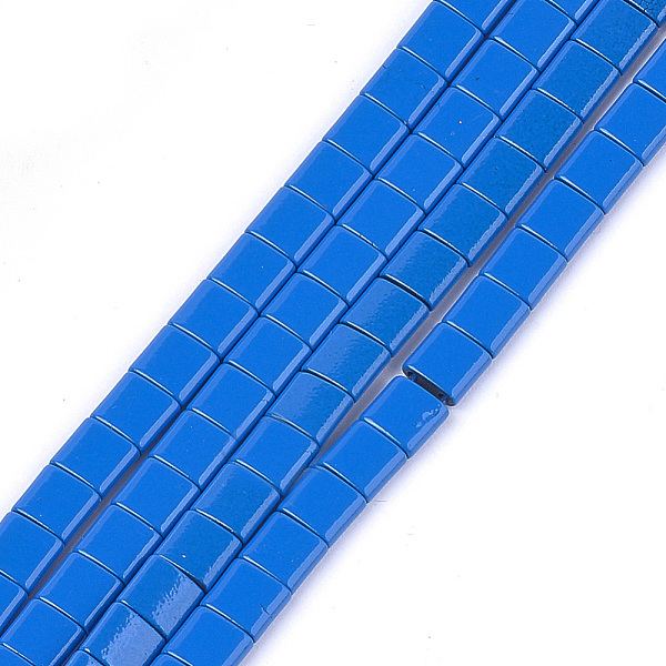 PandaHall Spray Painted Non-magnetic Synthetic Hematite Multi-Strand Links, For Tile Elastic Bracelets Making, Square, Dodger Blue, 5x5x2mm...
PandaHall Spray Painted Non-magnetic Synthetic Hematite Multi-Strand Links, For Tile Elastic Bracelets Making, Square, Dodger Blue, 5x5x2mm...