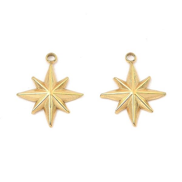 PandaHall 304 Stainless Steel Pendants, Star Charm, Real 18K Gold Plated, 16x13.5x2mm, Hole: 1.5mm 304 Stainless Steel Star
PandaHall 304 Stainless Steel Pendants, Star Charm, Real 18K Gold Plated, 16x13.5x2mm, Hole: 1.5mm 304 Stainless Steel Star