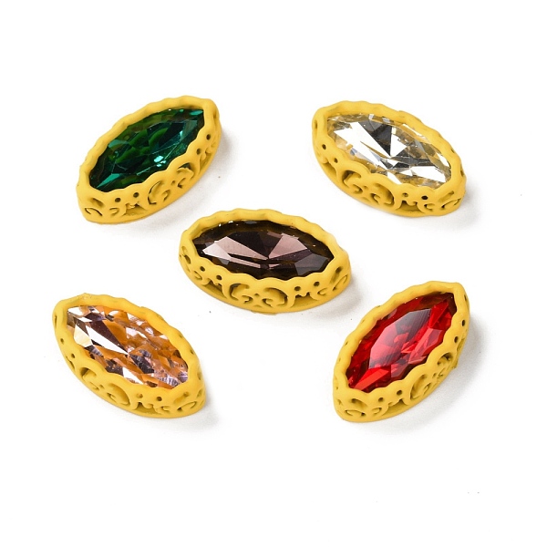 PandaHall Sew on Rhinestone, Glass Rhinestone, with Brass Findings, Garments Accessories, Horse Eye, Mixed Color, Gold, 17.5x9.5x5.5mm, Hole...
PandaHall Sew on Rhinestone, Glass Rhinestone, with Brass Findings, Garments Accessories, Horse Eye, Mixed Color, Gold, 17.5x9.5x5.5mm, Hole...