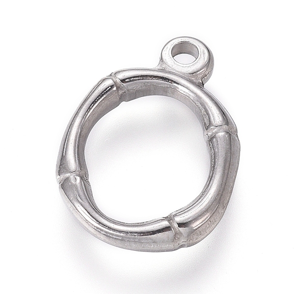 PandaHall 304 Stainless Steel Pendants, Bamboo Shaped Letter, Stainless Steel Color, Letter.O, 17.5~19x10~16x3~4mm, Hole: 1.8~2mm 304...
PandaHall 304 Stainless Steel Pendants, Bamboo Shaped Letter, Stainless Steel Color, Letter.O, 17.5~19x10~16x3~4mm, Hole: 1.8~2mm 304...