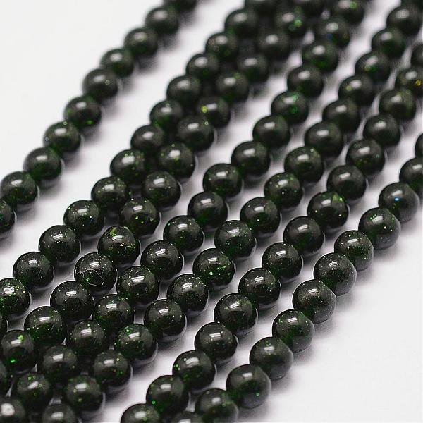 PandaHall Synthetic Green Goldstone Beads Strands, Dyed & Heated, Round, 4mm, Hole: 0.8mm, 99pcs/strand, 14.5~15 inch Green Goldstone Round
PandaHall Synthetic Green Goldstone Beads Strands, Dyed & Heated, Round, 4mm, Hole: 0.8mm, 99pcs/strand, 14.5~15 inch Green Goldstone Round