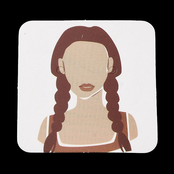 PandaHall Square Girl Print Paper Earring Display Card, Jewelry Display Card for Earring Storage, Tan, 4x4x0.05cm, Hole: 2mm Paper Square..., Orange
PandaHall Square Girl Print Paper Earring Display Card, Jewelry Display Card for Earring Storage, Tan, 4x4x0.05cm, Hole: 2mm Paper Square..., Orange