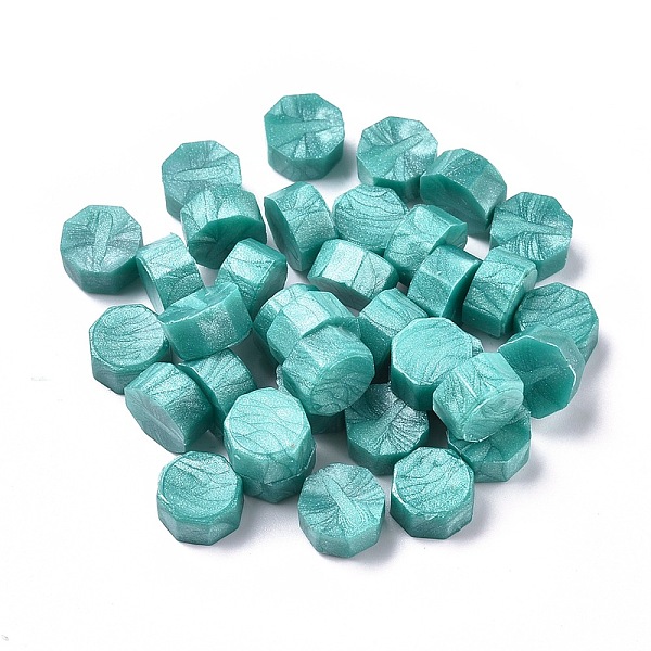 PandaHall Sealing Wax Particles, for Retro Seal Stamp, Octagon, Teal, 9mm Wax Cyan
PandaHall Sealing Wax Particles, for Retro Seal Stamp, Octagon, Teal, 9mm Wax Cyan