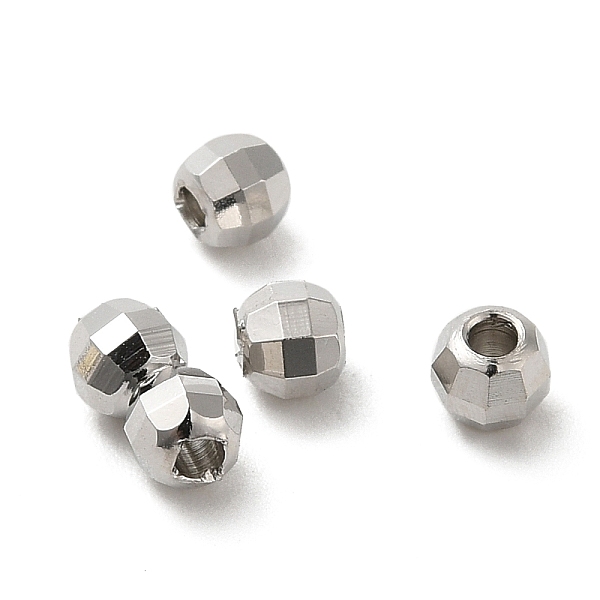 PandaHall Brass Spacer Beads, Faceted, Barrel, Real Platinum Plated, 4x3.3mm, Hole: 1.5mm Brass Barrel
PandaHall Brass Spacer Beads, Faceted, Barrel, Real Platinum Plated, 4x3.3mm, Hole: 1.5mm Brass Barrel