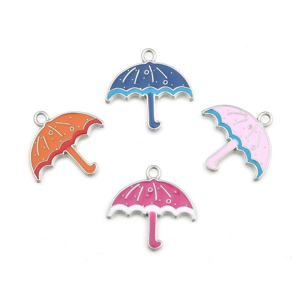 PandaHall Alloy Enamel Pendants, Lead Free and Cadmium Free, Christmas Umbrella, Platinum, Mixed Color, 26x28x3mm, Hole: 2mm Alloy+Enamel..., Multicolor
PandaHall Alloy Enamel Pendants, Lead Free and Cadmium Free, Christmas Umbrella, Platinum, Mixed Color, 26x28x3mm, Hole: 2mm Alloy+Enamel..., Multicolor