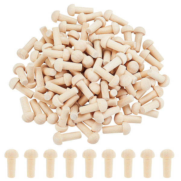 PandaHall OLYCRAFT 100Pcs Mini Wooden Axle Peg 1-1/5Inch Unfinished Wooden Peg Blank Mushroom Wooden Peg Burlywood Axle Peg Fits 7mm Hole..., Orange
PandaHall OLYCRAFT 100Pcs Mini Wooden Axle Peg 1-1/5Inch Unfinished Wooden Peg Blank Mushroom Wooden Peg Burlywood Axle Peg Fits 7mm Hole..., Orange