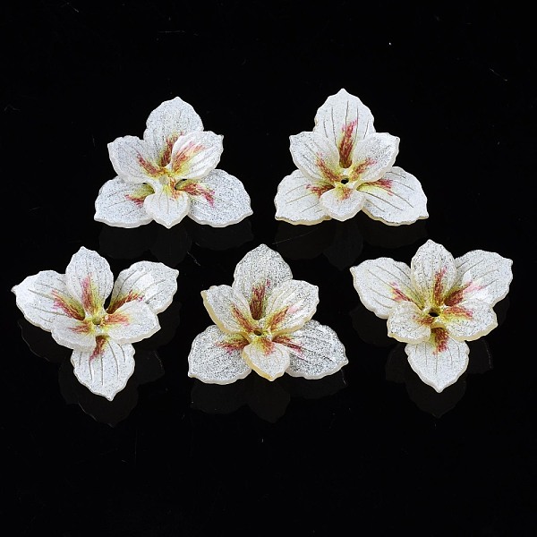 PandaHall Plastic Beads, Flower, Creamy White, 18x19x6mm, Hole: 0.8mm Plastic Flower
PandaHall Plastic Beads, Flower, Creamy White, 18x19x6mm, Hole: 0.8mm Plastic Flower