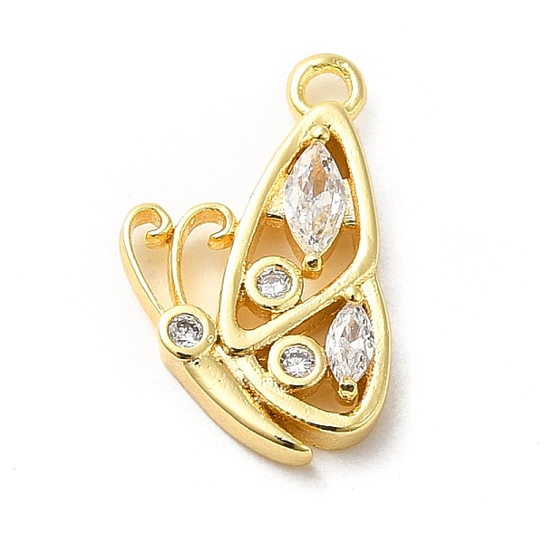 PandaHall Brass Micro Pave Cubic Zirconia Pendants, Butterfly Charms, Golden, 10x13.5x3mm, Hole: 1.2mm Brass+Cubic Zirconia Butterfly Clear
PandaHall Brass Micro Pave Cubic Zirconia Pendants, Butterfly Charms, Golden, 10x13.5x3mm, Hole: 1.2mm Brass+Cubic Zirconia Butterfly Clear