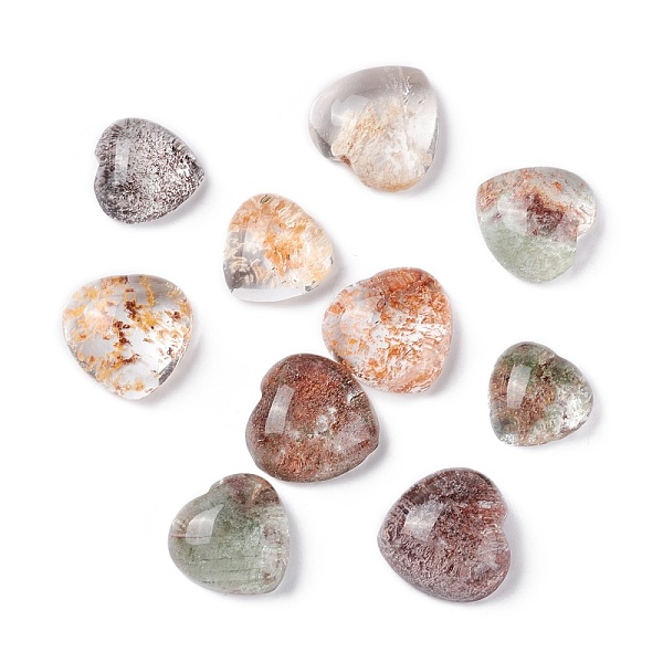 PandaHall Natural Lodolite Quartz/Garden Quartz Cabochons, Heart, 12.5~15.5x13~16x6~8mm Lodolite Quartz Heart
PandaHall Natural Lodolite Quartz/Garden Quartz Cabochons, Heart, 12.5~15.5x13~16x6~8mm Lodolite Quartz Heart