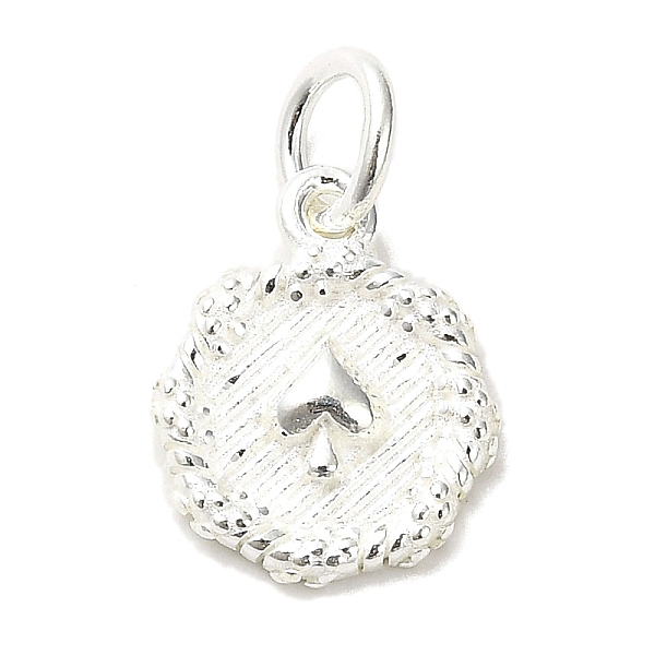 PandaHall Sterling Silver Charms, with Jump Ring, with S925 Stamp, Peach, 13x10x2.5mm, Hole: 3.5mm Sterling Silver Peach
PandaHall Sterling Silver Charms, with Jump Ring, with S925 Stamp, Peach, 13x10x2.5mm, Hole: 3.5mm Sterling Silver Peach