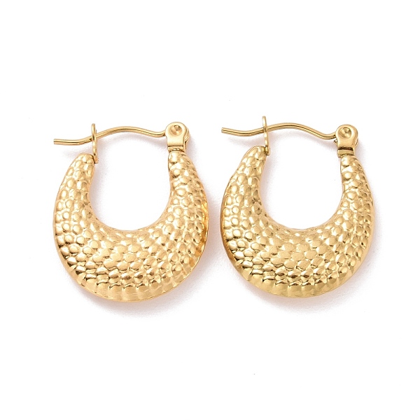 PandaHall Ion Plating(IP) 304 Stainless Steel Chunky Crescent Moon Hoop Earrings for Women, Golden, 20.5x17x4mm, Pin: 0.8mm 304 Stainless...
PandaHall Ion Plating(IP) 304 Stainless Steel Chunky Crescent Moon Hoop Earrings for Women, Golden, 20.5x17x4mm, Pin: 0.8mm 304 Stainless...