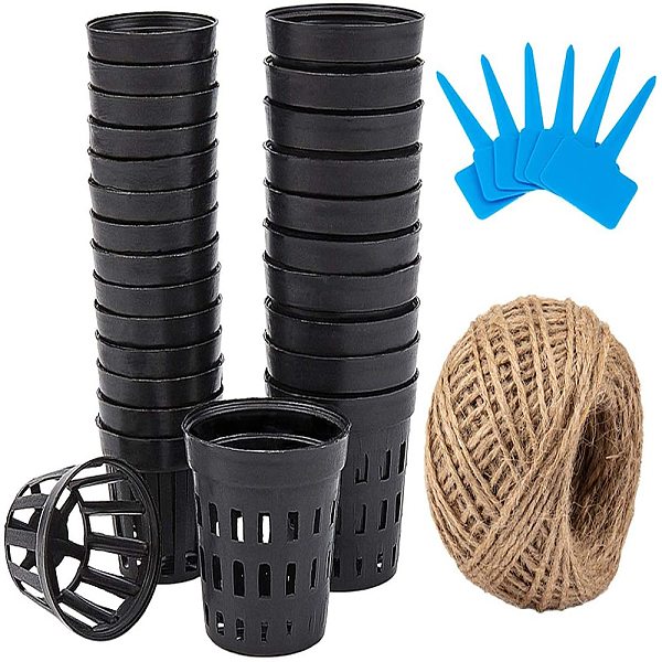 PandaHall DIY Kit, with Plastic Planting Basket, Plastic Plant Labels and Jute Twine, Black, 9.75x5x0.1cm Plastic Black
PandaHall DIY Kit, with Plastic Planting Basket, Plastic Plant Labels and Jute Twine, Black, 9.75x5x0.1cm Plastic Black
