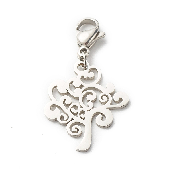PandaHall Tree 304 Stainless Steel Pendant Decorations, with 304 Stainless Steel Lobster Claw Clasps & Open Jump Rings, Stainless Steel...
PandaHall Tree 304 Stainless Steel Pendant Decorations, with 304 Stainless Steel Lobster Claw Clasps & Open Jump Rings, Stainless Steel...