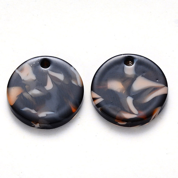 PandaHall Cellulose Acetate(Resin) Pendants, Flat Round, Black, 15.5x2.5mm, Hole: 1.5mm Cellulose Acetate Flat Round Black
PandaHall Cellulose Acetate(Resin) Pendants, Flat Round, Black, 15.5x2.5mm, Hole: 1.5mm Cellulose Acetate Flat Round Black
