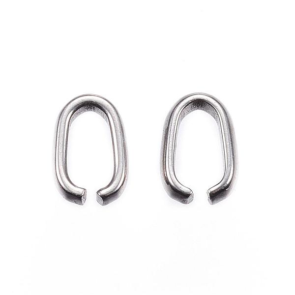 PandaHall 304 Stainless Steel Quick Link Connectors, Linking Rings, Oval, Stainless Steel Color, 7x5x2mm 304 Stainless Steel Oval
PandaHall 304 Stainless Steel Quick Link Connectors, Linking Rings, Oval, Stainless Steel Color, 7x5x2mm 304 Stainless Steel Oval