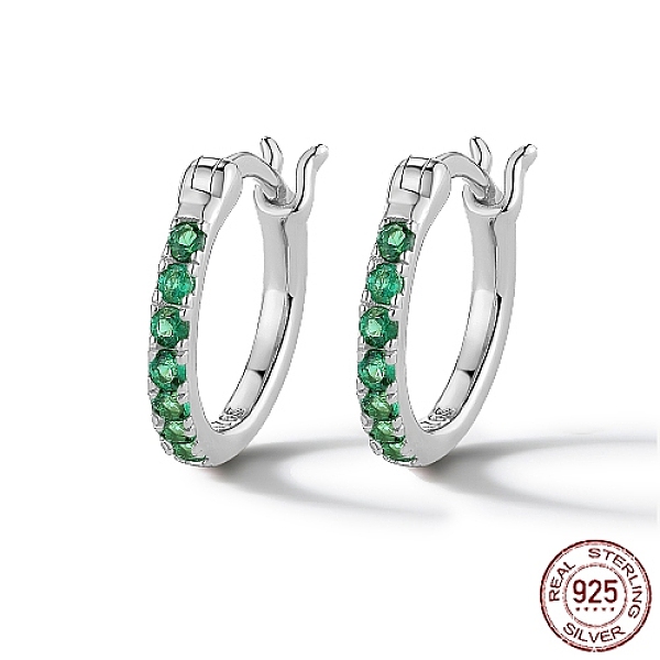 PandaHall Rhodium Plated 925 Sterling Silver Hoop Earring for Women, Platinum, Green, 12mm Sterling Silver Ring Green
PandaHall Rhodium Plated 925 Sterling Silver Hoop Earring for Women, Platinum, Green, 12mm Sterling Silver Ring Green