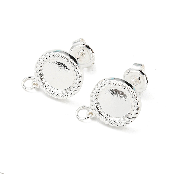 PandaHall 304 Stainless Steel Stud Earring Findings, Earring Setting for Enamel, with Jump Rings and Ear Nuts, Flat Round, 925 Sterling...
PandaHall 304 Stainless Steel Stud Earring Findings, Earring Setting for Enamel, with Jump Rings and Ear Nuts, Flat Round, 925 Sterling...