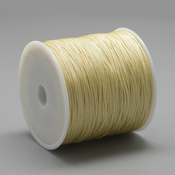 PandaHall Nylon Thread, Chinese Knotting Cord, Light Khaki, 0.8mm, about 109.36 yards(100m)/roll Nylon
PandaHall Nylon Thread, Chinese Knotting Cord, Light Khaki, 0.8mm, about 109.36 yards(100m)/roll Nylon