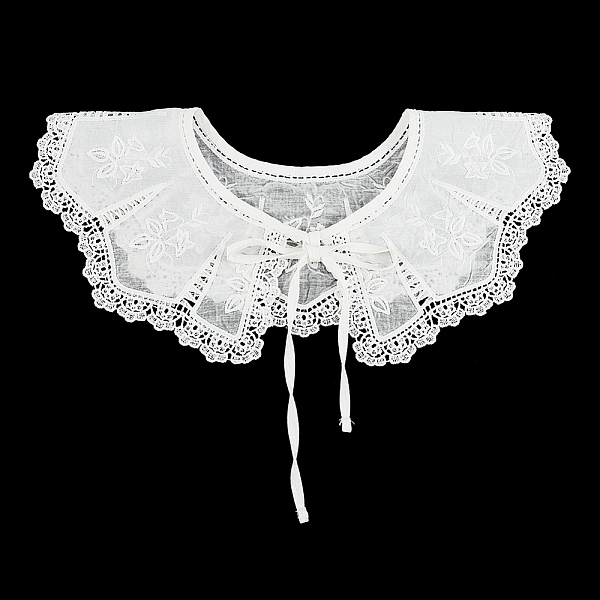 PandaHall AHANDMAKER White Embroidered Lace Neckline Trim, Detachable Collar for Women, Polyester False Collar Lapel Doll Collar, Shawl...
PandaHall AHANDMAKER White Embroidered Lace Neckline Trim, Detachable Collar for Women, Polyester False Collar Lapel Doll Collar, Shawl...