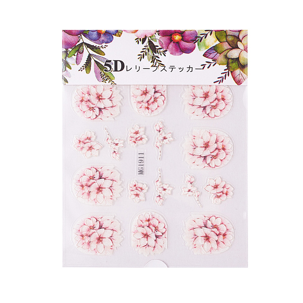 PandaHall Nail Art Stickers, For Nail Tips Decorations, Flower, Flamingo, 63x70.5x0.5mm Paper Flower Pink
PandaHall Nail Art Stickers, For Nail Tips Decorations, Flower, Flamingo, 63x70.5x0.5mm Paper Flower Pink