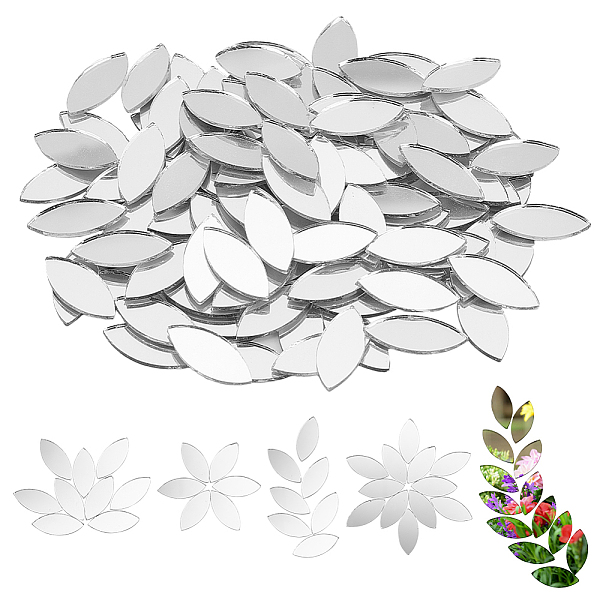 PandaHall OLYCRAFT 150pcs Leaf Shape Craft Mirrors Mosaic Tiles 11x25mm Petal Mosaic Tiles Mini Glass Mirror Tiles Leaf Glass Cabochons...
PandaHall OLYCRAFT 150pcs Leaf Shape Craft Mirrors Mosaic Tiles 11x25mm Petal Mosaic Tiles Mini Glass Mirror Tiles Leaf Glass Cabochons...