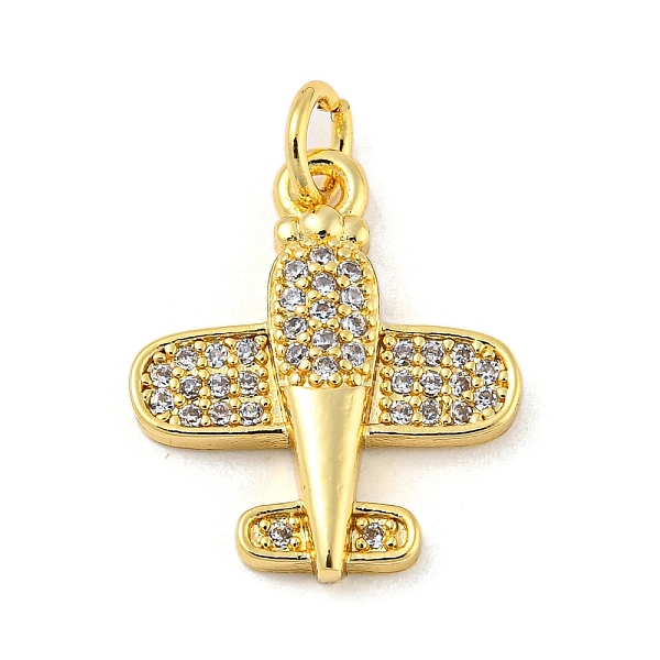 PandaHall Real 18K Gold Plated Rack Plating Brass Pendants, with Cubic Zirconia, Long-Lasting Plated,Lead Free & Cadmium Free, Airplane..., Clear
PandaHall Real 18K Gold Plated Rack Plating Brass Pendants, with Cubic Zirconia, Long-Lasting Plated,Lead Free & Cadmium Free, Airplane..., Clear