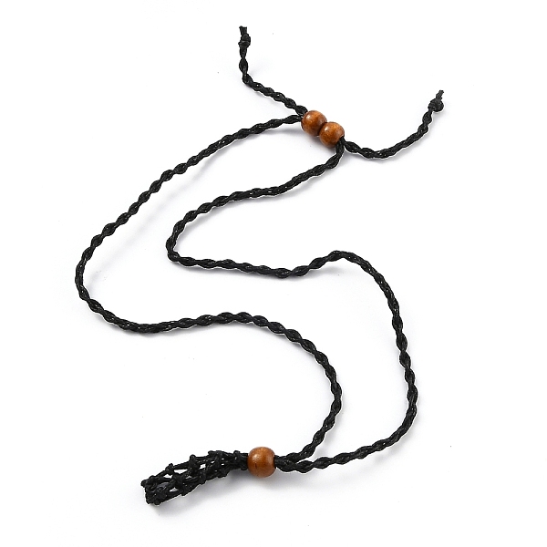 PandaHall Necklace Makings, with Wax Cord and Wood Beads, Black, 28-3/4 inch(73~76cm) Waxed Cord Black
PandaHall Necklace Makings, with Wax Cord and Wood Beads, Black, 28-3/4 inch(73~76cm) Waxed Cord Black