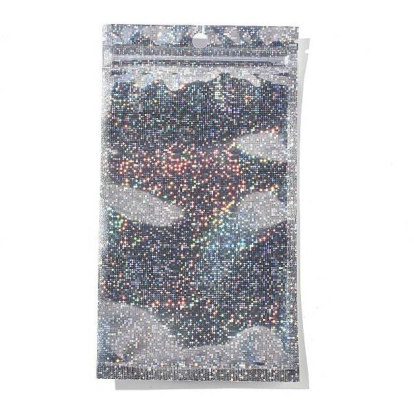 PandaHall Laser Plastic Zip Lock Bags, Rectangle Packaging Bags, Top Self Seal Pouches, Silver, 18x10x0.08cm, Unilateral Thickness: 2.5 Mil...
PandaHall Laser Plastic Zip Lock Bags, Rectangle Packaging Bags, Top Self Seal Pouches, Silver, 18x10x0.08cm, Unilateral Thickness: 2.5 Mil...