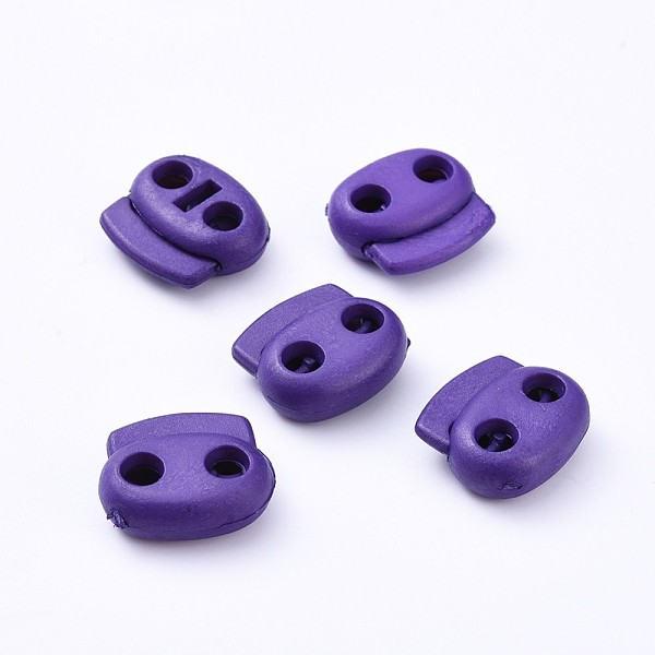 PandaHall Plastic Spring Cord Locks, 2 Hole Drawstring Toggle Spring Clasp, Indigo, 17.5x19.5x7.5mm, Hole: 4.5mm Plastic Purple
PandaHall Plastic Spring Cord Locks, 2 Hole Drawstring Toggle Spring Clasp, Indigo, 17.5x19.5x7.5mm, Hole: 4.5mm Plastic Purple