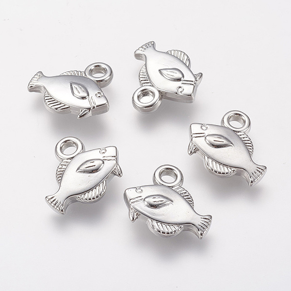 PandaHall CCB Plastic Pendants, Fish, Platinum, 17x18.5x4mm, Hole: 3mm Plastic Fish
PandaHall CCB Plastic Pendants, Fish, Platinum, 17x18.5x4mm, Hole: 3mm Plastic Fish