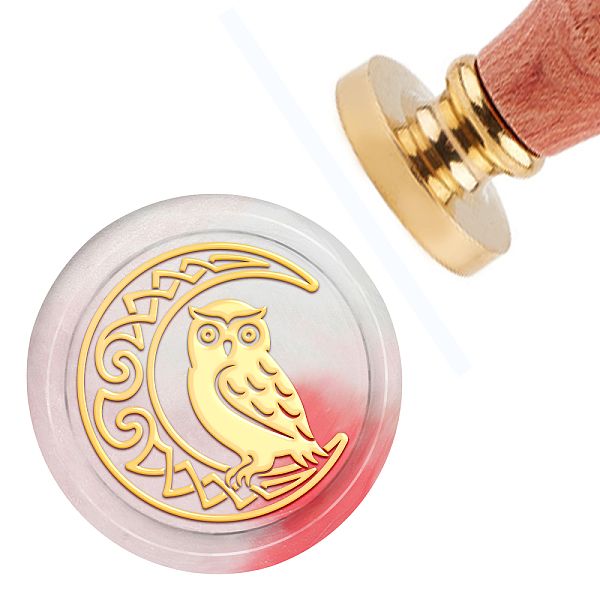 PandaHall Brass Wax Seal Stamp with Handle, for DIY Scrapbooking, Owl Pattern, 3.5x1.18 inch(8.9x3cm) Brass
PandaHall Brass Wax Seal Stamp with Handle, for DIY Scrapbooking, Owl Pattern, 3.5x1.18 inch(8.9x3cm) Brass
