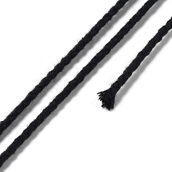 PandaHall 20M Polyester Braided Cord for Jewelry Making, Round, Black, 2mm, about 21.87 Yards(20m)/Roll Polyester Black
PandaHall 20M Polyester Braided Cord for Jewelry Making, Round, Black, 2mm, about 21.87 Yards(20m)/Roll Polyester Black