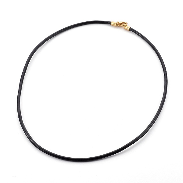 PandaHall Leather Cord Necklace Making, with 304 Stainless Steel Lobster Claw Clasps, Black, 20 inch(50.8cm) Leather Black
PandaHall Leather Cord Necklace Making, with 304 Stainless Steel Lobster Claw Clasps, Black, 20 inch(50.8cm) Leather Black