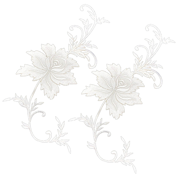PandaHall GORGECRAFT 2PCS Large Embroidered Iron On Patch Big Peony Flowers Embroidered Garment Appliques Patches DIY Floral Accessory for..., White
PandaHall GORGECRAFT 2PCS Large Embroidered Iron On Patch Big Peony Flowers Embroidered Garment Appliques Patches DIY Floral Accessory for..., White