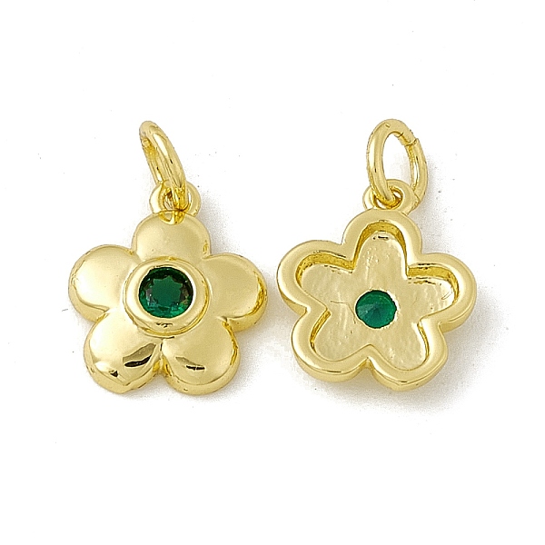 PandaHall Rack Plating Brass Cubic Zirconia Charms, with Jump Ring, Real 18K Gold Plated, Long-Lasting Plated, Cadmium Free & Nickel Free &..., Green
PandaHall Rack Plating Brass Cubic Zirconia Charms, with Jump Ring, Real 18K Gold Plated, Long-Lasting Plated, Cadmium Free & Nickel Free &..., Green