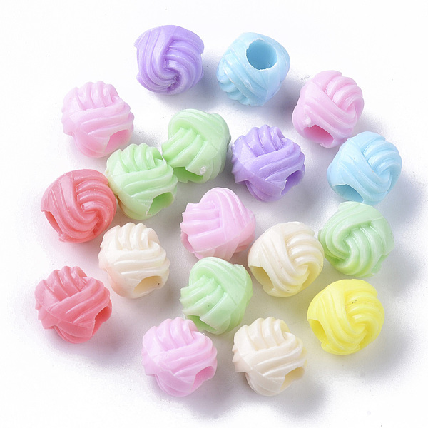PandaHall Opaque Polystyrene(PS) Plastic European Beads, Large Hole Beads, Wool Ball Shape, Mixed Color, 12x12x12mm, Hole: 5.5mm, about..., Multicolor
PandaHall Opaque Polystyrene(PS) Plastic European Beads, Large Hole Beads, Wool Ball Shape, Mixed Color, 12x12x12mm, Hole: 5.5mm, about..., Multicolor