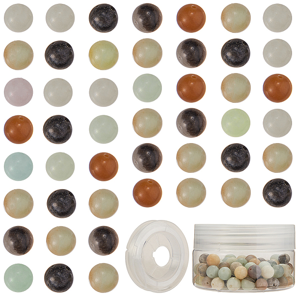 PandaHall SUNNYCLUE DIY Bead Stretch Bracelets Making, with Natural Flower Amazonite Round Beads and Elastic Thread, 8mm, Hole: 1mm...
PandaHall SUNNYCLUE DIY Bead Stretch Bracelets Making, with Natural Flower Amazonite Round Beads and Elastic Thread, 8mm, Hole: 1mm...