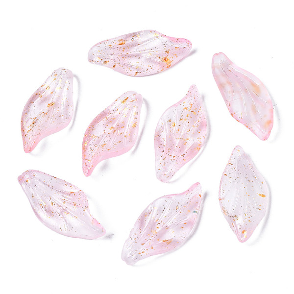 PandaHall Frosted Transparent Spray Painted Glass Pendants, with Glitter Powder, Leaf, Pink, 30x14x3.5mm, Hole: 1mm Glass Leaf Pink
PandaHall Frosted Transparent Spray Painted Glass Pendants, with Glitter Powder, Leaf, Pink, 30x14x3.5mm, Hole: 1mm Glass Leaf Pink