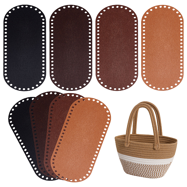 PandaHall PH 8pcs 4 Colors Felt Basket Bottom, 25cm x 12cm Oval Blank Crochet Basket Fabric Base for DIY Basket Crochet Storage Baskets..., Gray
PandaHall PH 8pcs 4 Colors Felt Basket Bottom, 25cm x 12cm Oval Blank Crochet Basket Fabric Base for DIY Basket Crochet Storage Baskets..., Gray