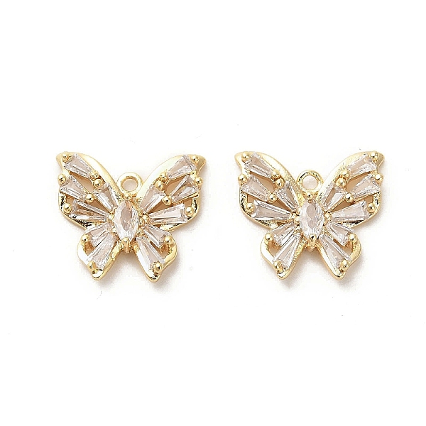 PandaHall Glass Pendants, with Brass Findings, Butterfly, Real 18K Gold Plated, 14x16x3mm, Hole: 1.4mm Brass+Glass Butterfly Clear
PandaHall Glass Pendants, with Brass Findings, Butterfly, Real 18K Gold Plated, 14x16x3mm, Hole: 1.4mm Brass+Glass Butterfly Clear