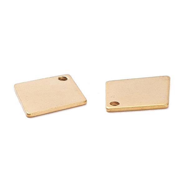 PandaHall 201 Stainless Steel Pendants, Rhombus, Real 24K Gold Plated, 16x13x0.8mm, Hole: 1.5mm 201 Stainless Steel Rhombus
PandaHall 201 Stainless Steel Pendants, Rhombus, Real 24K Gold Plated, 16x13x0.8mm, Hole: 1.5mm 201 Stainless Steel Rhombus