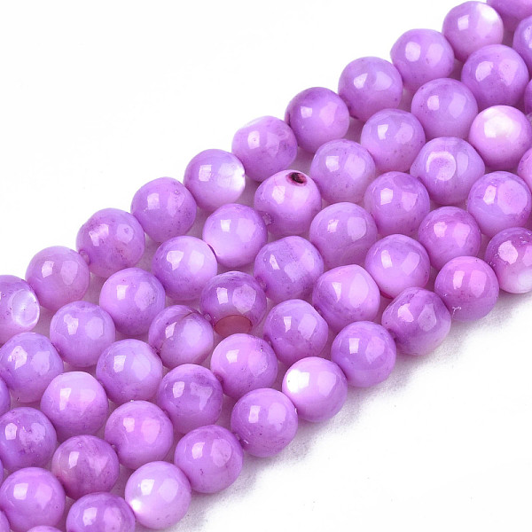 PandaHall Natural Freshwater Shell Beads Strands, Dyed, Round, Orchid, 4mm, Hole: 0.8mm, about 97~99pcs/strand, 14.88 inch~15.16 inch..., Purple
PandaHall Natural Freshwater Shell Beads Strands, Dyed, Round, Orchid, 4mm, Hole: 0.8mm, about 97~99pcs/strand, 14.88 inch~15.16 inch..., Purple