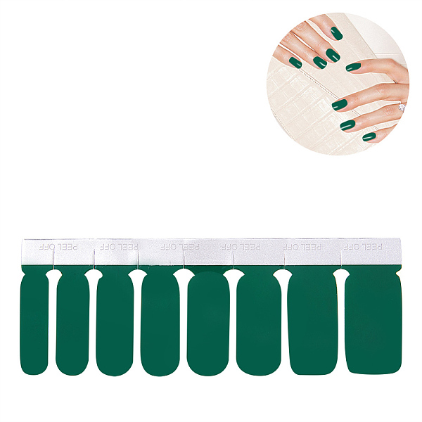 PandaHall Solid Color Full Cover Best Nail Stickers, Self-adhesive, for Women Girls Manicure Nail Art Decoration, Green, 10.9x3.9cm Paper...
PandaHall Solid Color Full Cover Best Nail Stickers, Self-adhesive, for Women Girls Manicure Nail Art Decoration, Green, 10.9x3.9cm Paper...