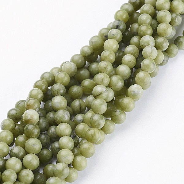 PandaHall Natural Taiwan Jade Beads, Round, Olive Drab, about 6mm in diameter, hole: about 0.8 mm, 15 inch~16 inch TaiWan Jade Round Green
PandaHall Natural Taiwan Jade Beads, Round, Olive Drab, about 6mm in diameter, hole: about 0.8 mm, 15 inch~16 inch TaiWan Jade Round Green