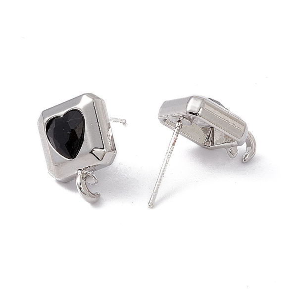 PandaHall Rack Plating Alloy Stud Earring Findings, with Jet Rhinestone, 925 Sterling Silver Pins and Vertical Loops, Cadmium Free & Lead..., Black
PandaHall Rack Plating Alloy Stud Earring Findings, with Jet Rhinestone, 925 Sterling Silver Pins and Vertical Loops, Cadmium Free & Lead..., Black