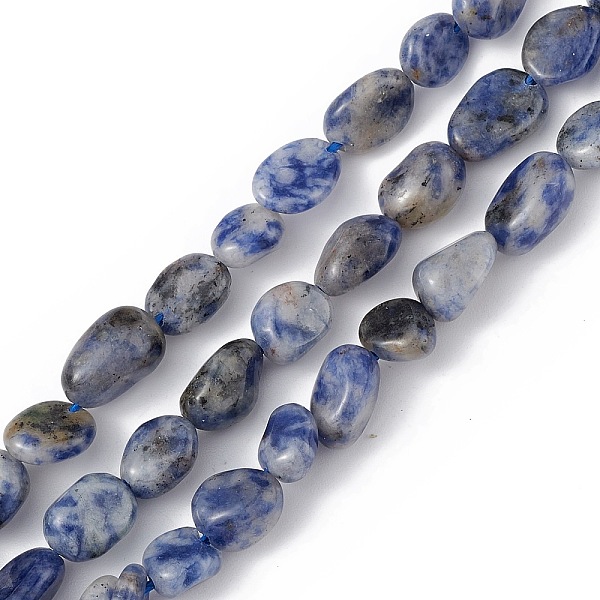 PandaHall Natural Blue Spot Jasper Beads Strands, Chip, 8~11x5~8x5~8mm, Hole: 1mm, about 43~46pcs/strand, 15.35''(39cm) Blue Spot Jasper...
PandaHall Natural Blue Spot Jasper Beads Strands, Chip, 8~11x5~8x5~8mm, Hole: 1mm, about 43~46pcs/strand, 15.35''(39cm) Blue Spot Jasper...