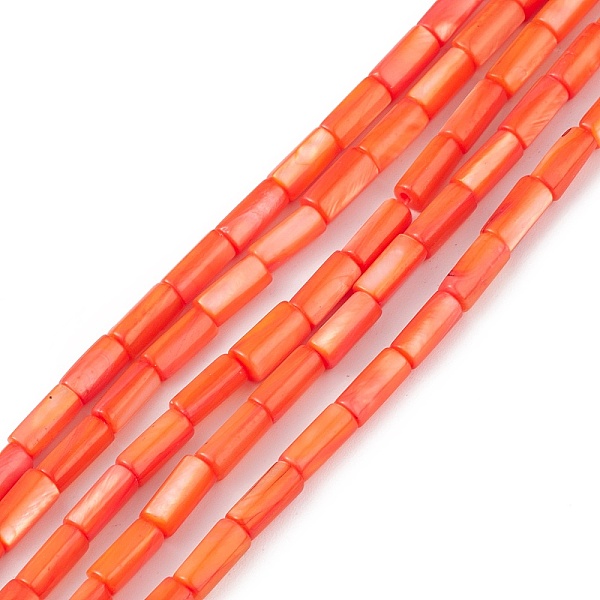 PandaHall Natural Freshwater Shell Dyed Beads Strands, Column, Coral, 8x4mm, Hole: 0.8mm, about 46pcs/strand, 14.96''(38cm) Freshwater Shell..., Red
PandaHall Natural Freshwater Shell Dyed Beads Strands, Column, Coral, 8x4mm, Hole: 0.8mm, about 46pcs/strand, 14.96''(38cm) Freshwater Shell..., Red