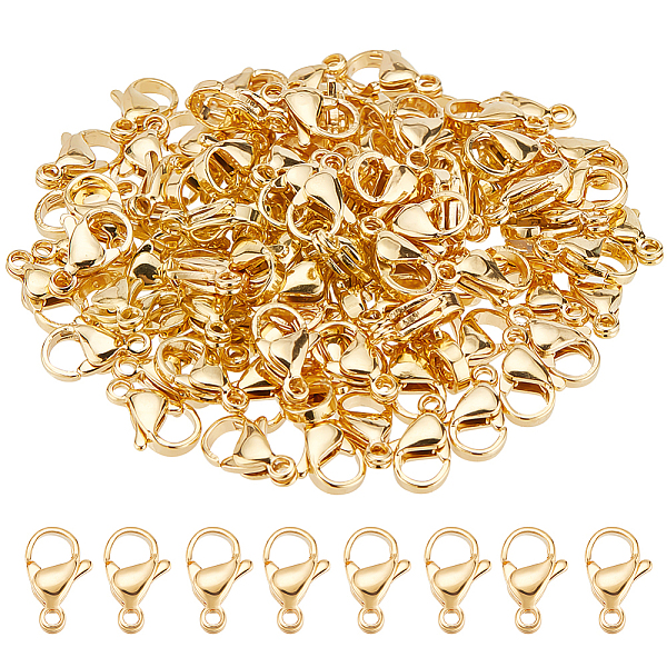 PandaHall PH 100pcs 304 Stainless Steel Lobster Claw Clasps, 24k Gold Plated Jewelry Clasps 11x7mm Bracelet Closure Clasps Lobster Clip...
PandaHall PH 100pcs 304 Stainless Steel Lobster Claw Clasps, 24k Gold Plated Jewelry Clasps 11x7mm Bracelet Closure Clasps Lobster Clip...