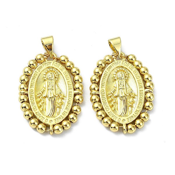 PandaHall Rack Plating Brass Pendants, Lead Free & Cadmium Free, Long-Lasting Plated, Human, Oval, 25x18.5x3mm, Hole: 5x3mm Brass Oval
PandaHall Rack Plating Brass Pendants, Lead Free & Cadmium Free, Long-Lasting Plated, Human, Oval, 25x18.5x3mm, Hole: 5x3mm Brass Oval